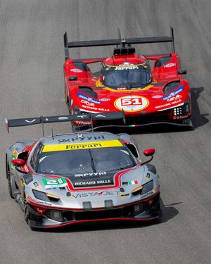 Image post by @ferrariraces on Instagram