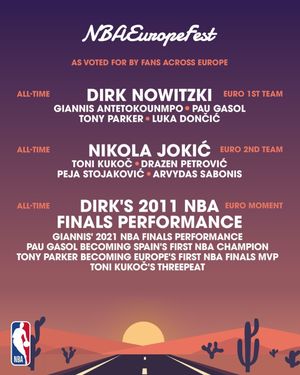 Image post by @nbaeurope on Instagram
