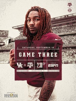 Image post by @aggiefootball on Instagram