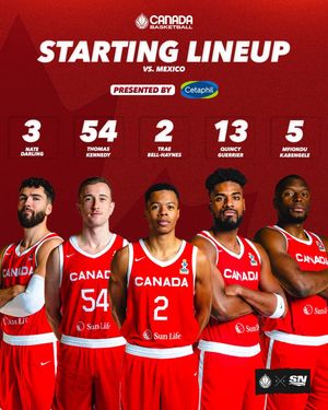 Image post by @canadabasketball on Instagram