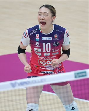 Image post by @legavolleyfemminile on Instagram