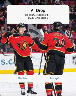 Image post by @senators on Instagram