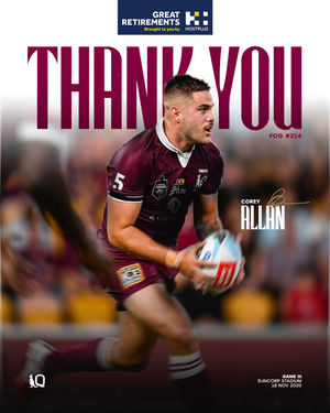 Image post by @qldmaroons on Instagram
