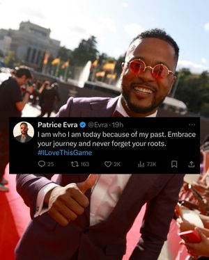 Image post by @patrice.evra on Instagram