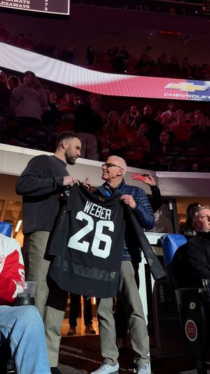 Video post by @Detroit Red Wings Alumni Association on Facebook