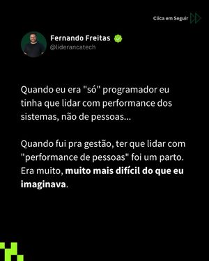 Image post by @fernando.techlead on Instagram