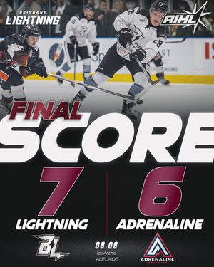 Image post by @brisbanelightninghockey on Instagram