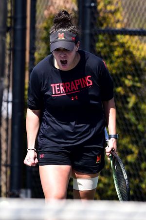 Image post by @TerpTennis on Twitter