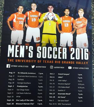 Image post by @utrgvmsoccer on Instagram