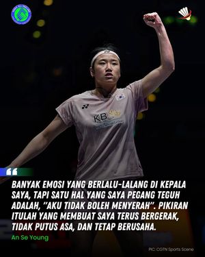 Image post by @bolalobbadminton on Instagram