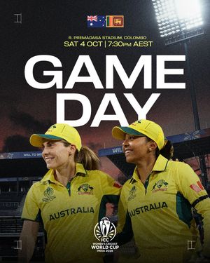 Image post by @auswomencricket on Instagram
