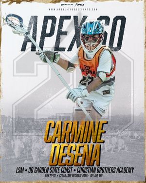 Image post by @apexlaxevents on Instagram