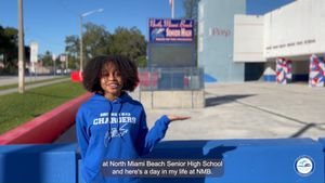 Image post by @miamischools on Facebook