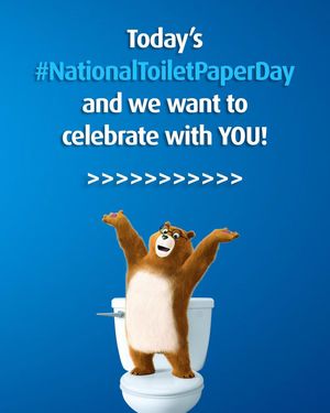 Image post by @charmin on Instagram