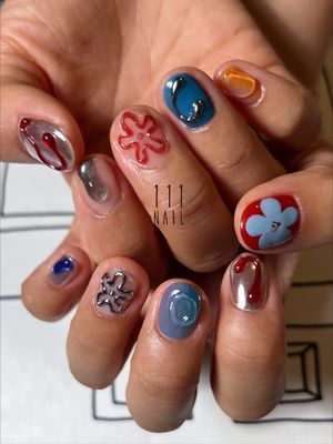Image post by @111nail_omotesando on Instagram
