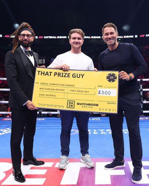 Image post by @matchroomboxing on Instagram