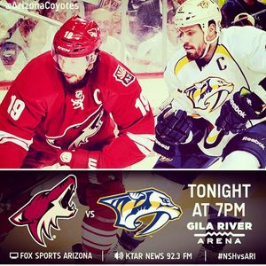 Image post by @arizonacoyotes on Instagram
