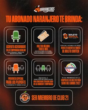 Image post by @clubnaranjeros on Instagram