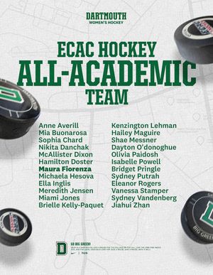 Image post by @dartmouthwhockey on Instagram
