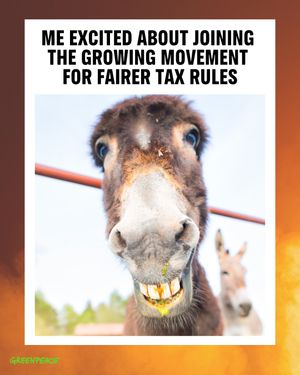 Image post by @greenpeace on Instagram