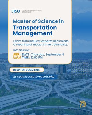 Image post by @sjsubusiness on Instagram