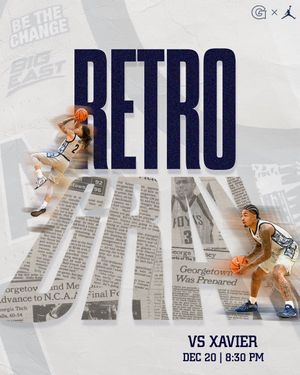 Image post by @GeorgetownHoops on Twitter