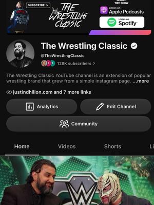 Image post by @thewrestlingclassic on Instagram