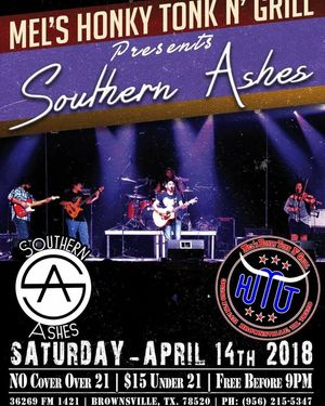 Image post by @SouthernAshesMusic on Facebook
