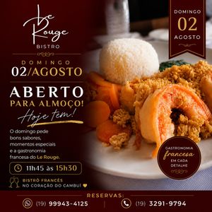 Image post by @lerougebistro on Instagram