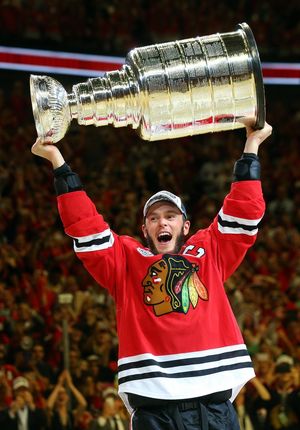 Image post by @NHLBlackhawks on Twitter/X