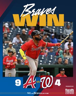 Image post by @braves on Instagram
