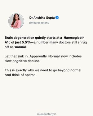 Image post by @doctoranshikagupta on Instagram