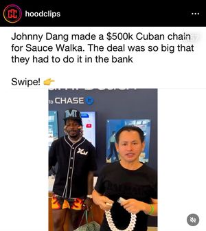 Image post by @johnnydangandco on Instagram