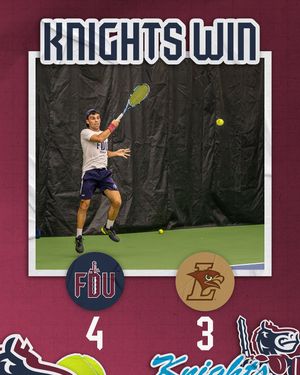 Image post by @fduknights_tennis on Instagram
