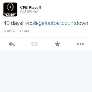 Image post by @cfbplayoff on Instagram