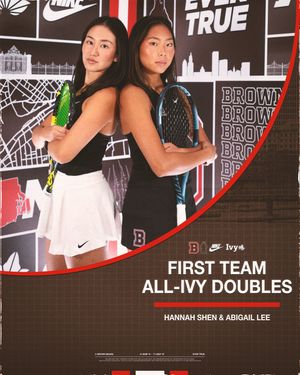 Image post by @brownu_wtennis on Instagram