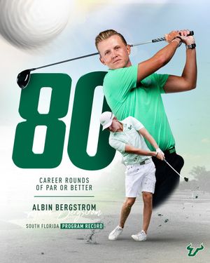 Image post by @USFMGolf on Twitter
