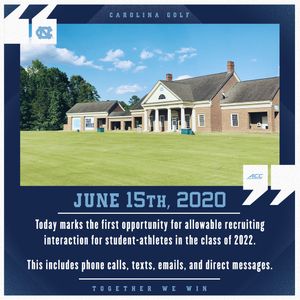 Image post by @uncwomensgolf on Instagram