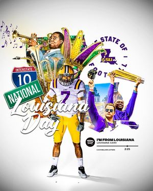 Image post by @LSUFBrecruiting on Twitter