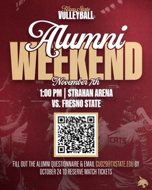 Image post by @txstatevolleyball on Instagram