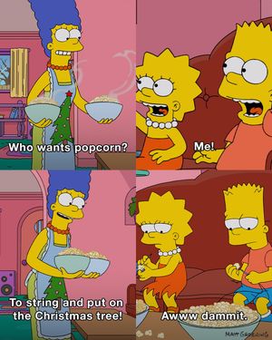 Image post by @thesimpsons on Instagram