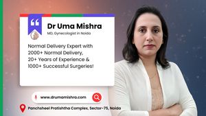 Image post by @dr.uma.mishra.gynecologist on Instagram