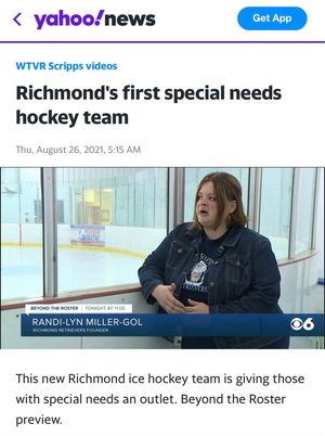 Image post by @specialhockey on Twitter
