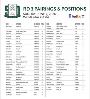 Image post by @memorialgolf on Instagram