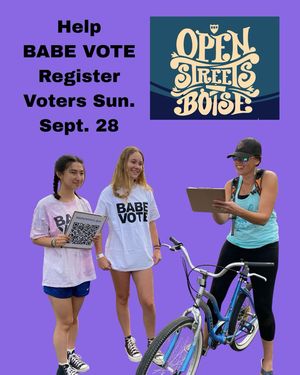 Image post by @babevote on Instagram