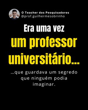 Image post by @prof.guilhermesobrinho on Instagram