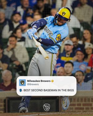 Image post by @brewers on Instagram