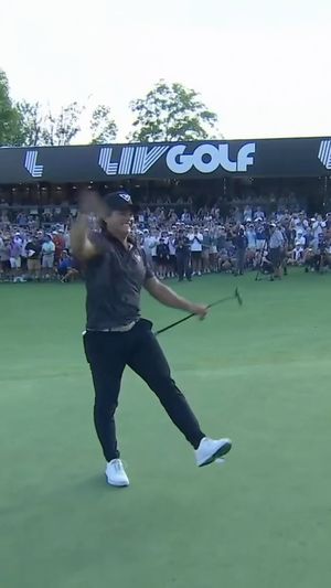 Video post by @livgolfleagueofficial on Facebook