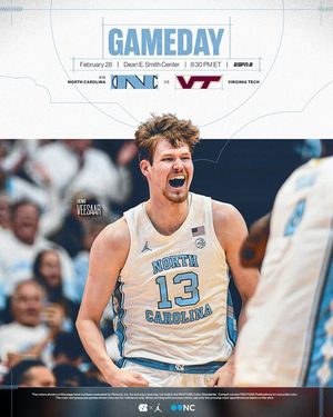 Image post by @UNCBasketball on Facebook