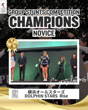 Image post by @cheer_japan on Instagram